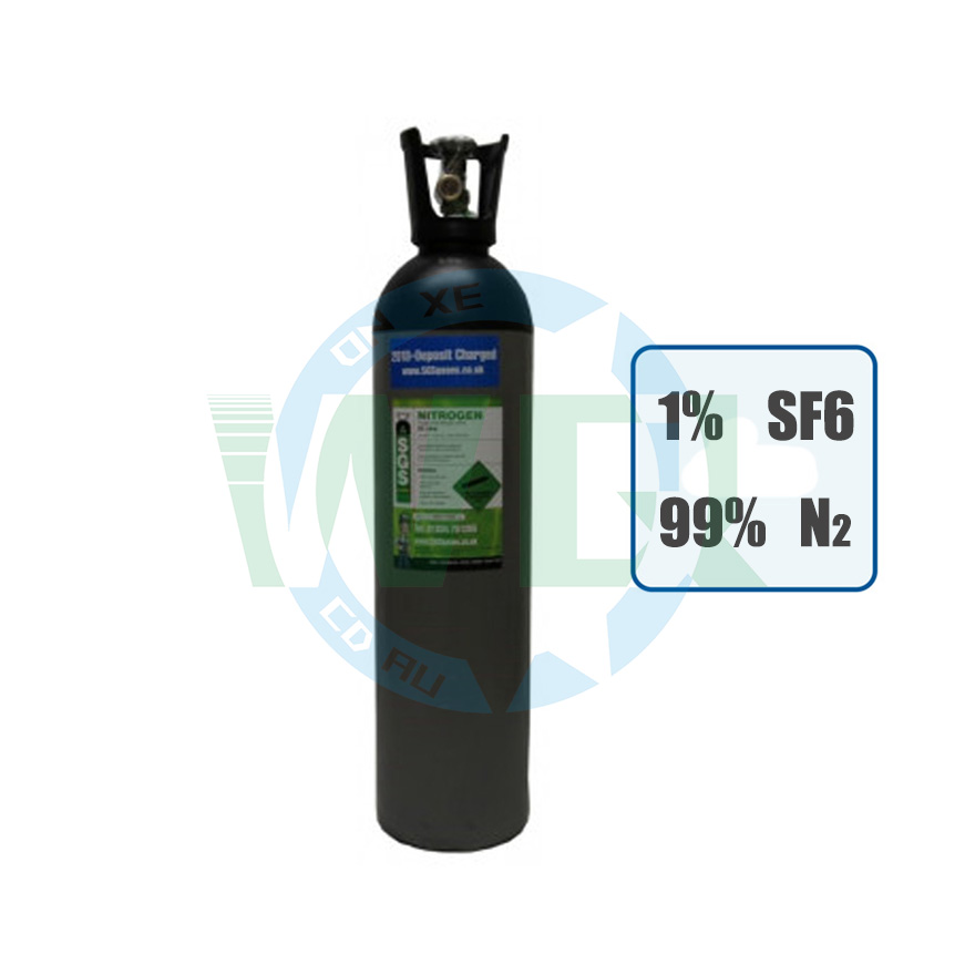 Complex gas SF6+N2