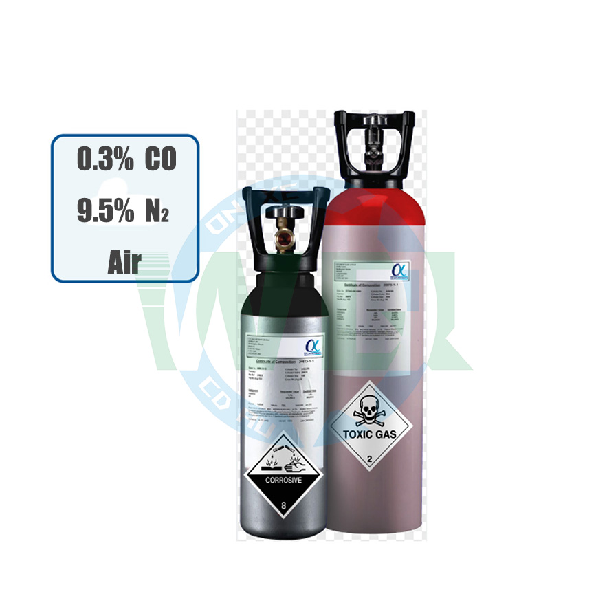 Complex gas CO+N2+Air